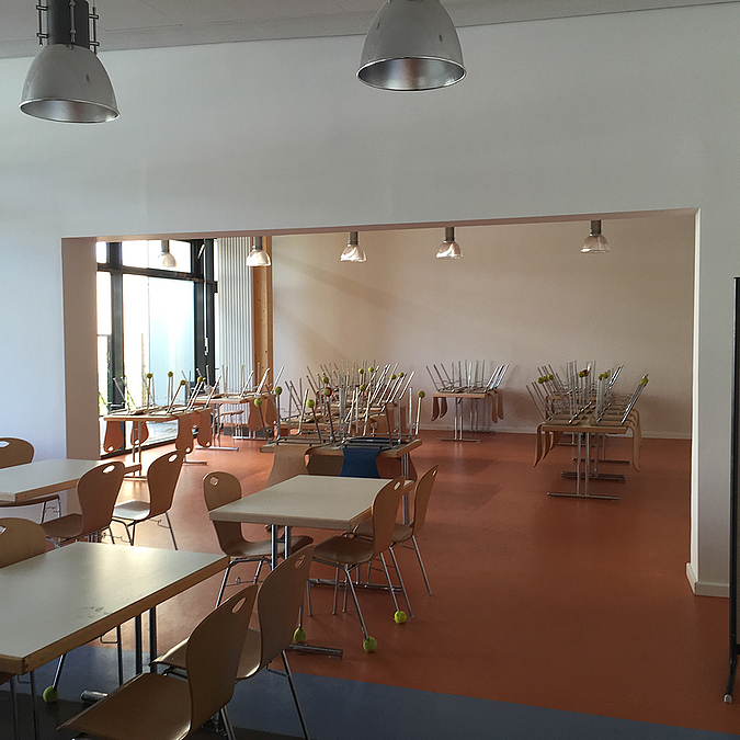 Der rund 100 m² größere Anbau bietet nun rund 60 weitere Plätze für die Schülerinnen und Schüler der Siegerland-Schule.